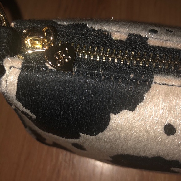 Frasier Sterling 99% Angel Shoulder Bag in Cow Print - Picture 2 of 6